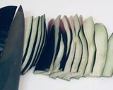 和風。ナスで…白醤油和え作り方1写真