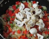 水煮トマトで赤パプささみのトマクリパスタ作り方3写真