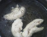 水煮トマトで赤パプささみのトマクリパスタ作り方1写真