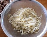 牛肉ともやしの冷しゃぶ中華サラダ作り方5写真