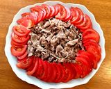 牛肉ともやしの冷しゃぶ中華サラダ作り方7写真