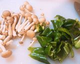 ピーマンと豚肉の中華炒め＊作り方1写真
