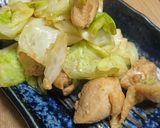超簡単☆鶏肉とキャベツの甘辛炒め作り方5写真