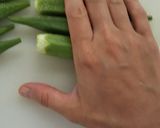 簡単オクラとめかぶの酢の物作り方2写真