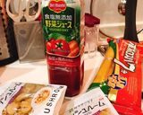 野菜ジュースで簡単♡ミートソースパスタ♡作り方1写真