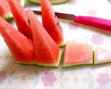 美味しいスイカの切り方♪（保存方法）作り方4写真