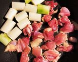 鶏肉と長ねぎの甘辛炒め作り方2写真