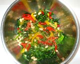 豆とほうれん草のナムル♪簡単作り方11写真