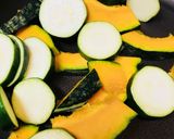 レトルト●カボチャ系野菜プラスのカレー作り方2写真