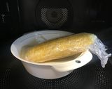 レンチンとうもろこし作り方1写真
