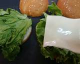 簡単！子供喜ぶ！【焼肉チーズバーガー】作り方3写真