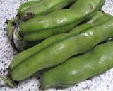 アスパラとそら豆の白胡麻たっぷりパスタ作り方1写真