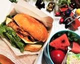 簡単！子供喜ぶ！【焼肉チーズバーガー】作り方7写真