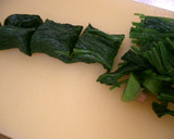 ✜焼き山芋とほうれん草のマヨわさ和え✜作り方1写真