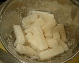 ✜焼き山芋とほうれん草のマヨわさ和え✜作り方3写真