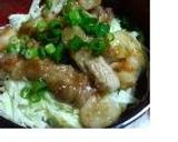 豚とキャベツのエスニック丼☆作り方7写真