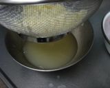 グレープフルーツに入ったゼリー作り方3写真
