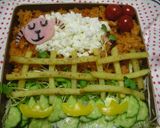 ふわふわ卵白☆のヒツジ弁当作り方5写真