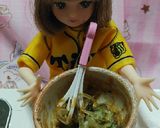 リカちゃんサイズ♡野球ꕤ西武*すったて作り方5写真