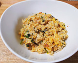 簡単！ ジャコと梅シソの和風炒飯♪作り方8写真