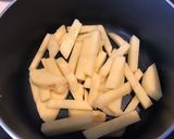 新玉ねぎとジャガイモのカレースープ作り方2写真
