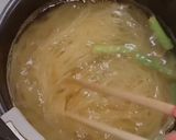アスパラと椎茸の和風ツナパスタ♡作り方2写真