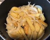 新玉ねぎとジャガイモのカレースープ作り方5写真