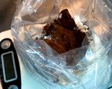 ビニール袋でスノーボールクッキー作り方1写真