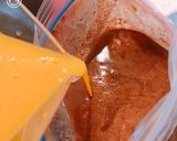 レンジで簡単！ゼラチンなし、チョコプリン作り方4写真