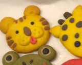 型なし☆可愛いカラフル動物クッキー☆作り方37写真