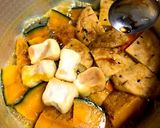 南瓜とがんもとお麩の炊いたん作り方5写真