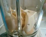 安くて簡単♪豆腐で作るバナナスムージー作り方1写真