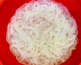 レンジで作る♬しらたきでチャプチェ風♪作り方1写真