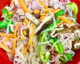 レンジで作る♬しらたきでチャプチェ風♪作り方6写真