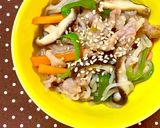 レンジで作る♬しらたきでチャプチェ風♪作り方9写真