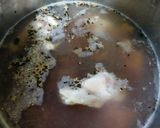 手羽元でなんちゃって参鶏湯（雑穀米入り）作り方1写真