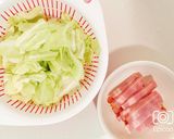 フライパン1つ！キャベツのペペロンチーノ作り方1写真