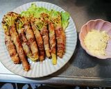 カリフローレの豚バラ巻き作り方4写真