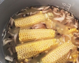 トウモロコシとしめじの炊き込みご飯作り方5写真