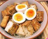 旦那作♡厚揚げ＆がんもの簡単めんつゆ煮♡作り方10写真