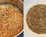 オクラと湯葉と豆腐の胡麻合え・山椒風味作り方2写真