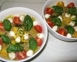 トマト・モッツァレラ・バジルの冷やし麺♪作り方15写真