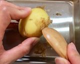 裏ワザ♪新じゃがいもの皮むき作り方3写真