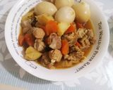 簡単に♪鶏肉とゆで卵のお酢煮込み作り方5写真