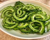 豚バラのゴーヤチャンプルー作り方1写真