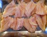 鶏ささみの磯辺揚げ☆作り方1写真