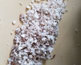 実は、エリンギ入鶏そぼろ(笑)作り方1写真