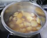 揚げなすとじゃがいもの煮物作り方3写真