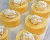 品良く*桃あんのロールケーキ作り方37写真