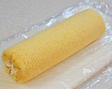 品良く*桃あんのロールケーキ作り方34写真